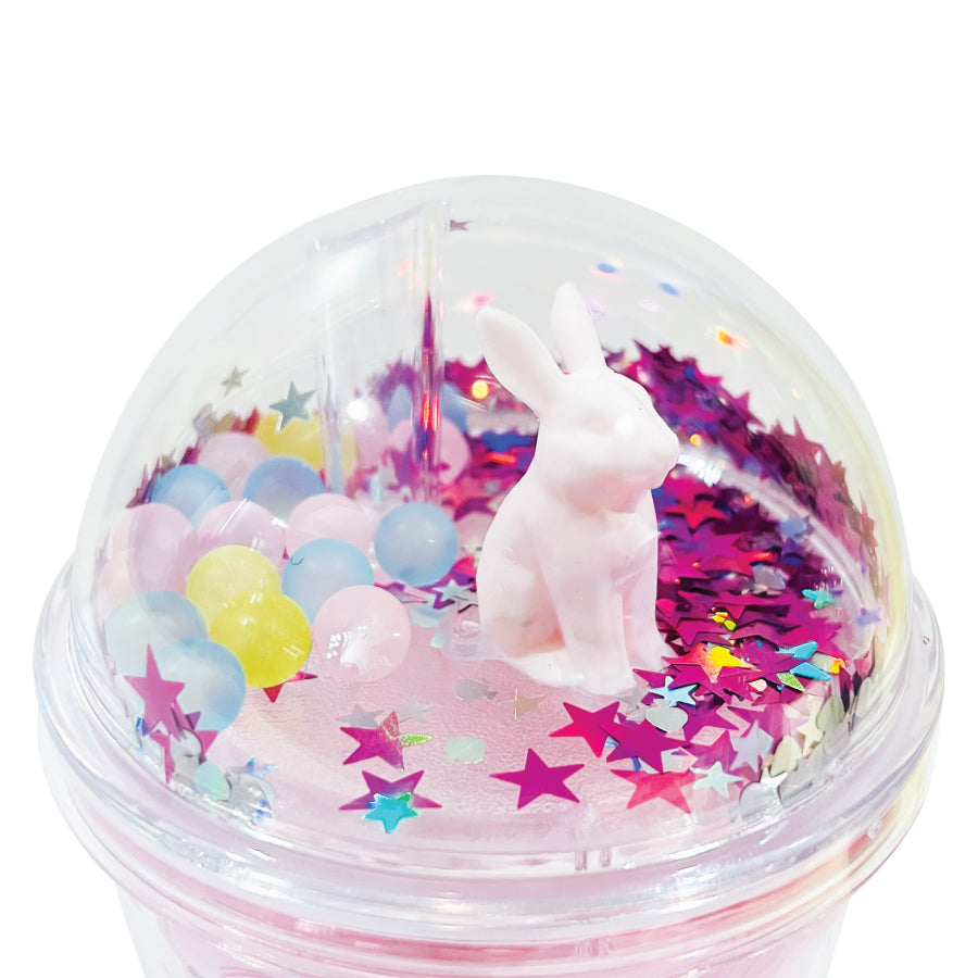Ly nhựa Clever Cup Fairy Forest Hồng CLEVERHIPPO PCUP06