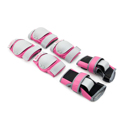 Set of 6 Clever Gear Pink hand and foot protectors