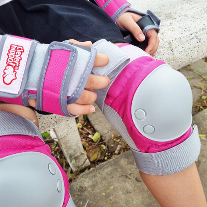 Set of 6 Clever Gear Pink hand and foot protectors