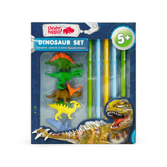 Combo gôm và bút chì Dino Lab CLEVER HIPPO PS02