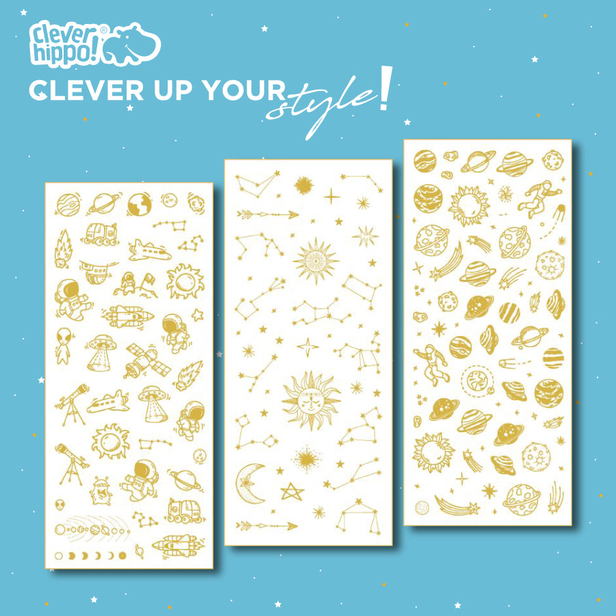 Bộ Golden Sticker lấp lánh Golden