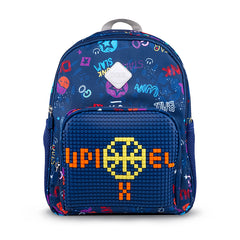 Balo Đi Học, Đi Chơi Upixel - Futuristic Kids Xanh Navy U21-001