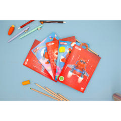 Lô 5 quyển Vở 4 ô ly 96 trang Clever Hippo CLEVER HIPPO V019605