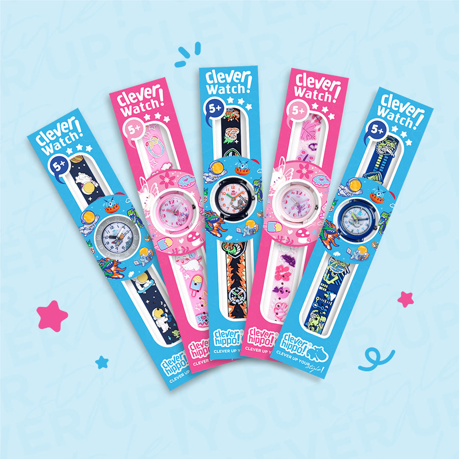 Clever Watch - Space Adventure Blue CLEVERHIPPO WB011