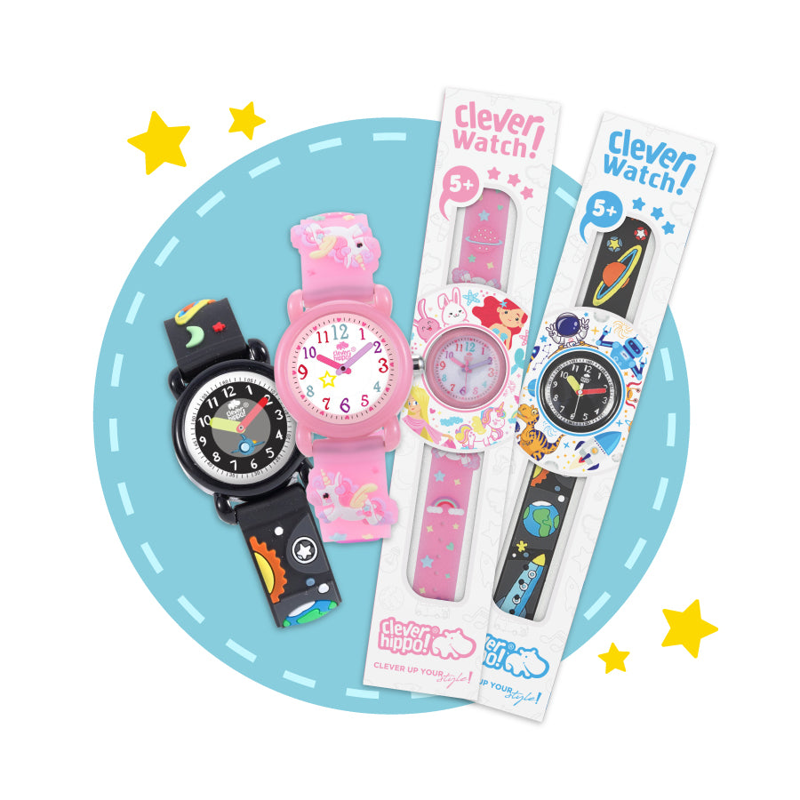 Đồng hồ Clever Watch - Unicorn Hồng
